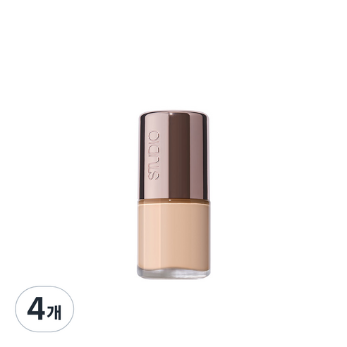 스튜디오 광채 파운데이션 10ml, 뉴트럴 21호, 4개