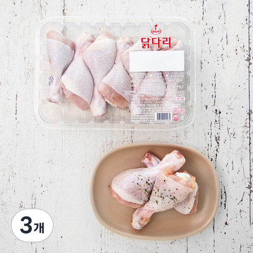 마니커 1등급 닭다리 북채 (냉장), 600g, 3개