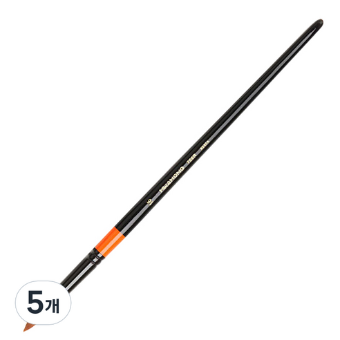 화홍산업 수채화붓 700R, R 16호, 5개
