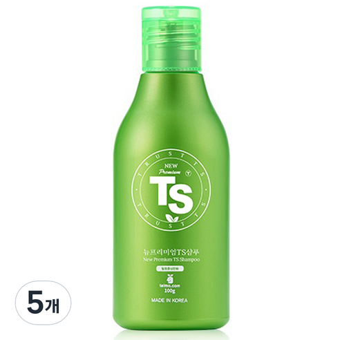 TS 뉴프리미엄 샴푸 라벤더향, 100g, 5개