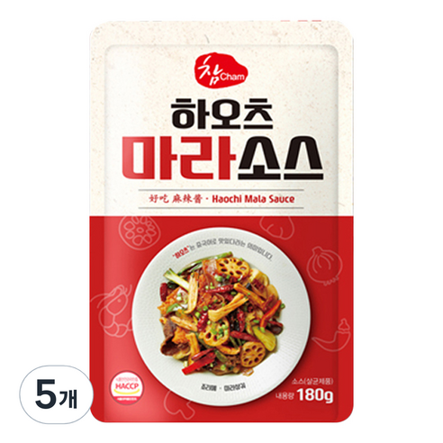 참소스 하오츠 마라소스, 180g, 5개