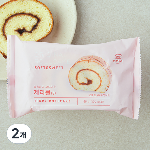 신라명과 제리롤 S, 65g, 1개입, 2개
