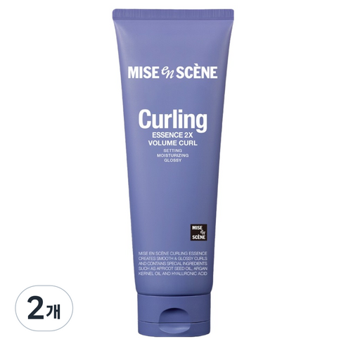미쟝센 컬링 에센스 2X 볼륨 컬 크림, 250ml, 2개
