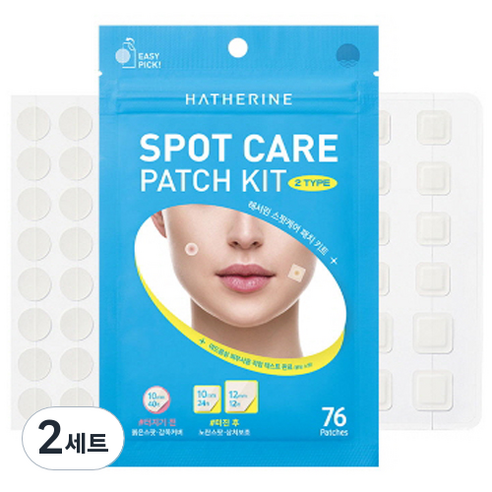해서린 스팟케어 패치 키트 76매입, 72매입, 2세트