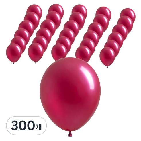 조이벌룬 풍선 30cm, 펄푸치샤, 300개