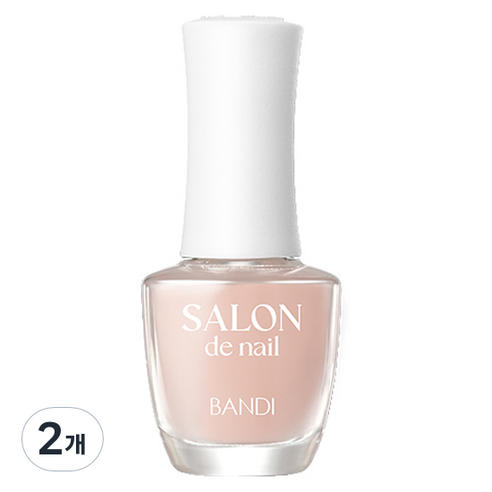반디BANDI 살롱드 네일, 7ml, SH604 누드크림시럽, 2개