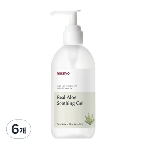 마녀공장 알로에 수딩 젤, 6개, 300ml