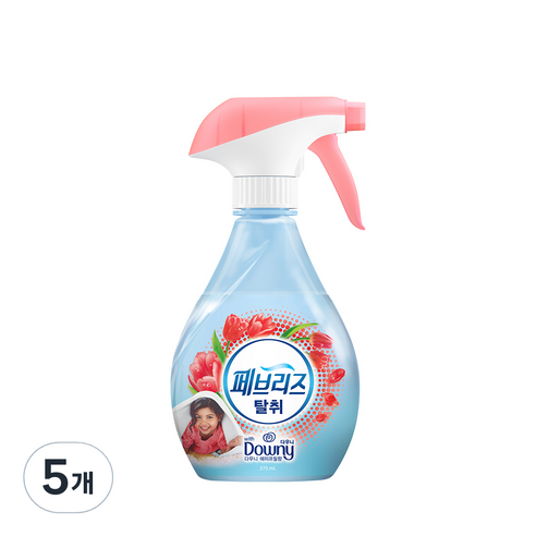 페브리즈 섬유탈취제 다우니 에이프릴향 본품, 370ml, 5개