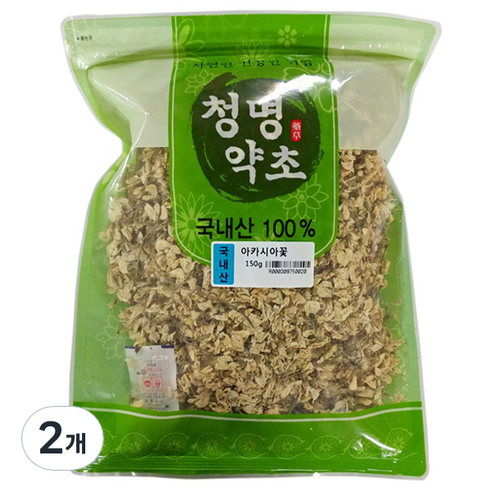 청명약초 아카시아꽃 차, 150g, 1개입, 2개