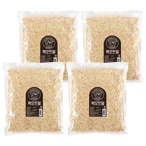 싱싱잡곡 퀵오트밀, 800g, 4개