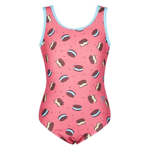 레노마 여아용 마카롱 원피스 수영복 RN-GS2E505-CR