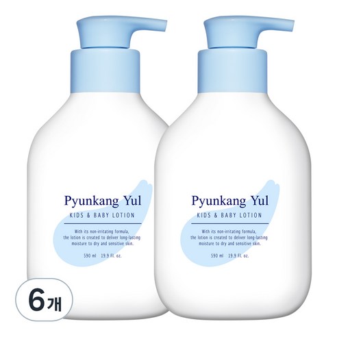 편강율 키즈 앤 베이비 로션 스위트허브, 590ml, 6개
