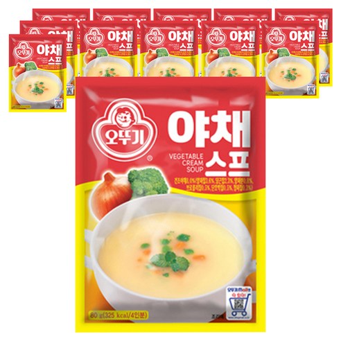 오뚜기 야채스프, 80g, 12개
