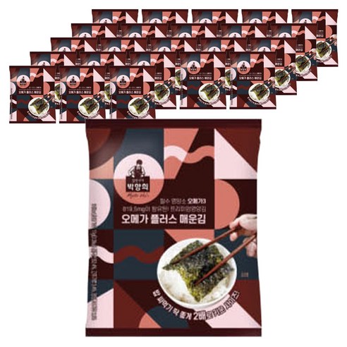 오메가 플러스 매운김, 11g, 24개