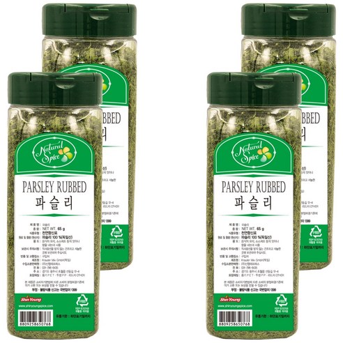 내츄럴스파이스 파슬리 후레이크, 65g, 4개