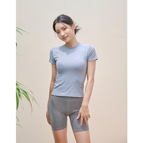 장사부 요가 필라테스 반팔 티셔츠: 완벽한 밸런스를 선사하는 편안함과 스타일
