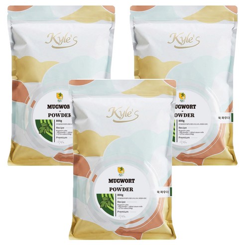 카일스 쑥 파우더, 800g, 3개, 1개입