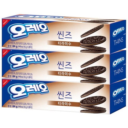 오레오 씬즈 티라미수, 84g, 1개
