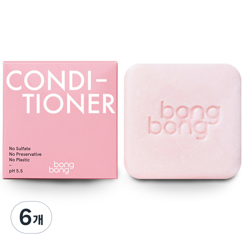 봉봉프랜즈 봉봉린스바 유아샴푸, 100g, 6개
