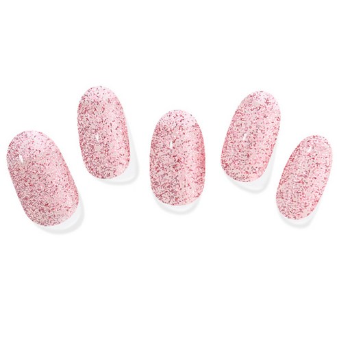 모노몬드 젤네일 스티커, 1개, 135 Pink glitter