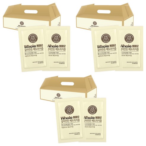 통째로 갈아만든 배도라지즙, 100ml, 90개