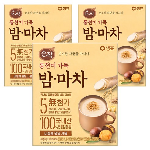 순작 통현미 가득 밤마차, 20g, 10개입, 3개