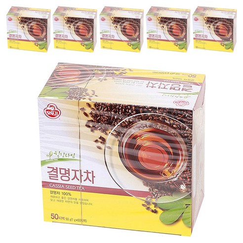 오뚜기 결명자 차 티백, 1g, 50개입, 6개