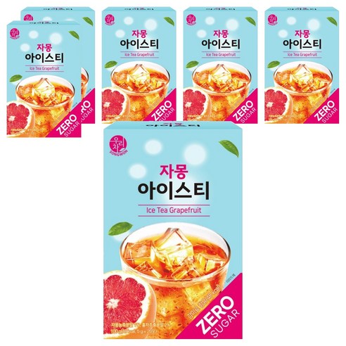 우리차 자몽 아이스티 20p, 5g, 20개입, 6개