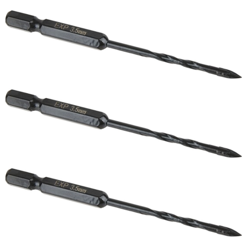 이엑스파워 4날 만능드릴비트 3.5mm EMD-35, 3개
