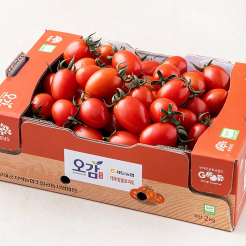세도농협 GAP 인증 대추 방울 토마토, 750g, 1팩