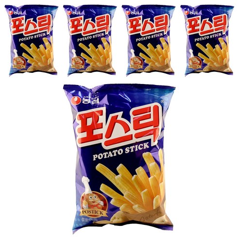 농심 포스틱, 160g, 5개