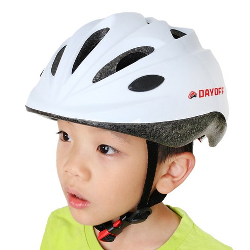 데이오프 아동용 자전거헬멧 BH-306, 흰색