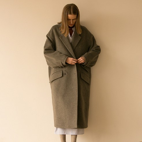 MUSED 여성용 DANSE OVERSIZED COAT