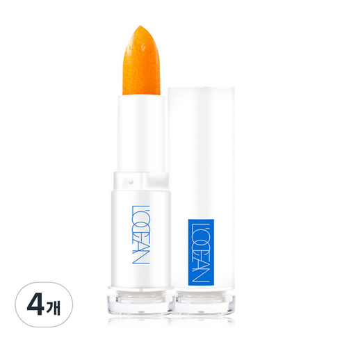 로쎄앙 립스크럽, 슈가오렌지, 3.5g, 4개
