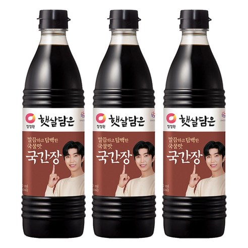 햇살담은 국간장, 840ml, 3개