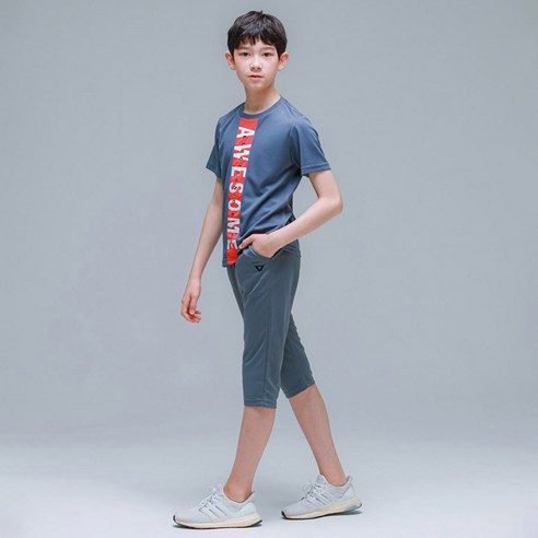 키스포 아동용 베넷오리지널 7부 트레이닝 세트