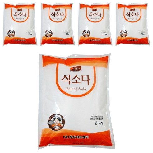 청은 식소다, 2kg, 5개