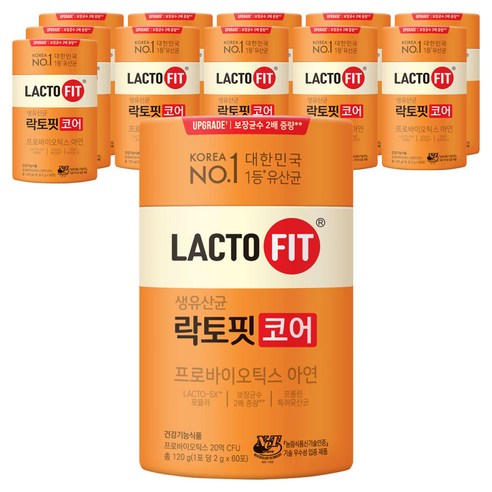 락토핏 정품 코어 유산균 60p