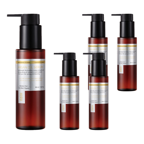 하라즈 아르간 오일 헤어 세럼, 100ml, 5개