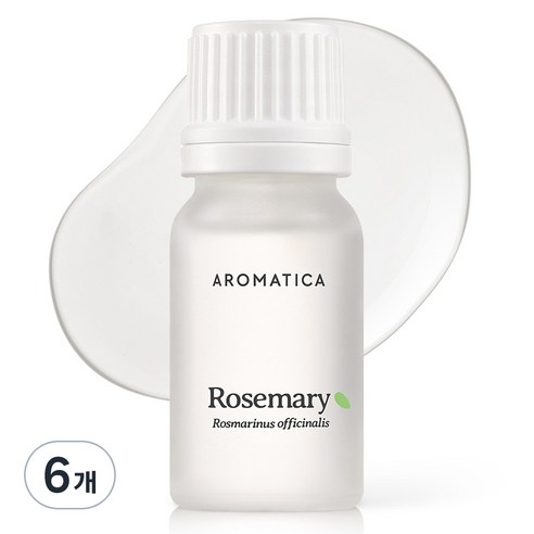 아로마티카 로즈마리 에센셜 오일, 10ml, 6개