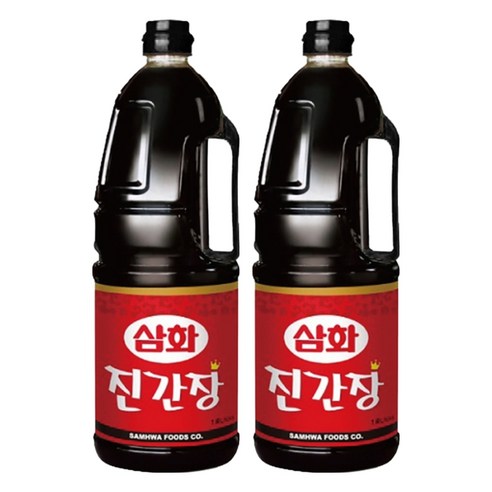 삼화식품 진간장, 1.8L, 2개