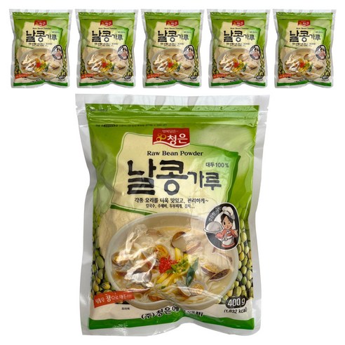 청은 날콩가루, 6개, 400g