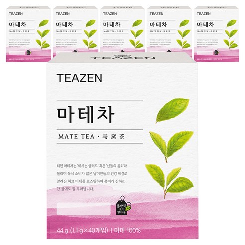 티젠 로스트 마테차, 1.1g, 40개입, 6개