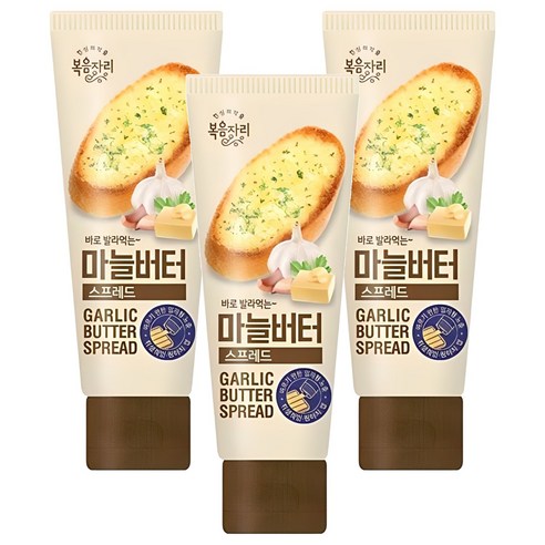 복음자리 바로 발라먹는마늘 버터 스프레드, 100g, 3개