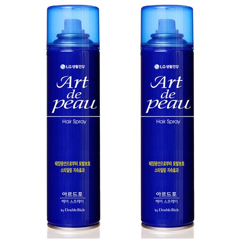 LG생활건강 아르도포 헤어 스프레이, 280ml, 2개