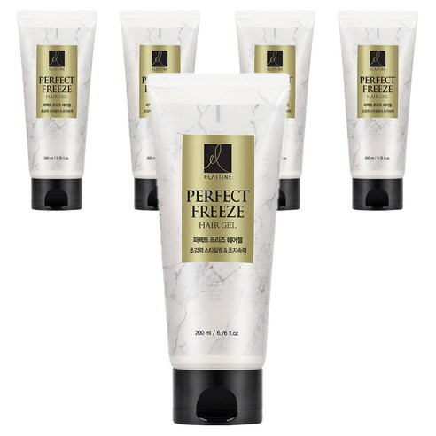 엘라스틴 퍼펙트 프리즈 헤어젤, 200ml, 5개