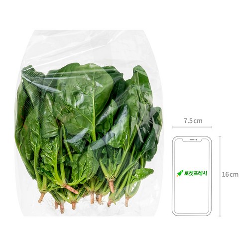 국내산 시금치, 400g, 1개
