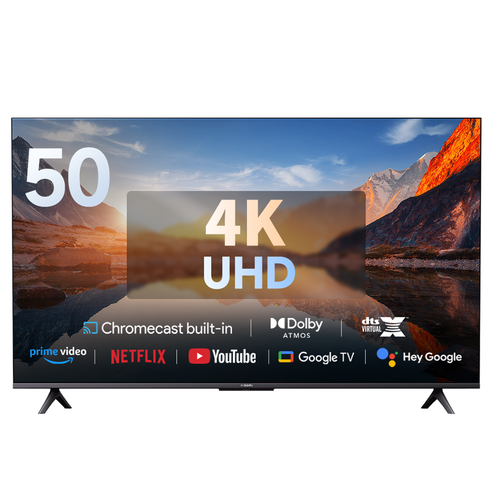 샤오미 4K UHD HDR10 스마트 디스플레이 A50 TV, 127cm(50인치), L50MA-AKR, 스탠드형, 고객직접설치