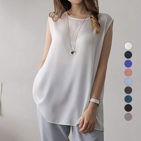 민소매 블라우스 HD457415