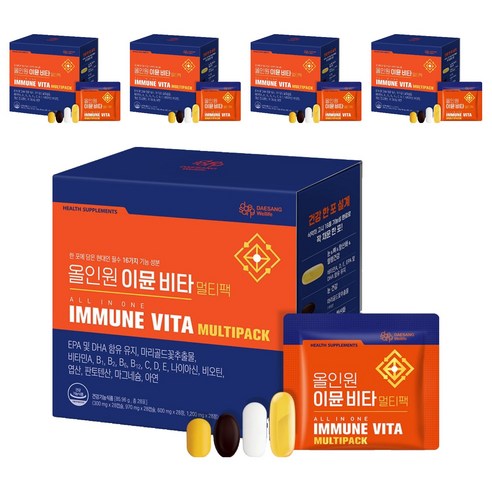 대상웰라이프 올인원 이뮨 비타 멀티팩, 28회분, 5개